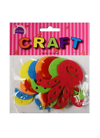 Наборы из фетра в пакете с хедером. Осьминоги (11-21136-25)