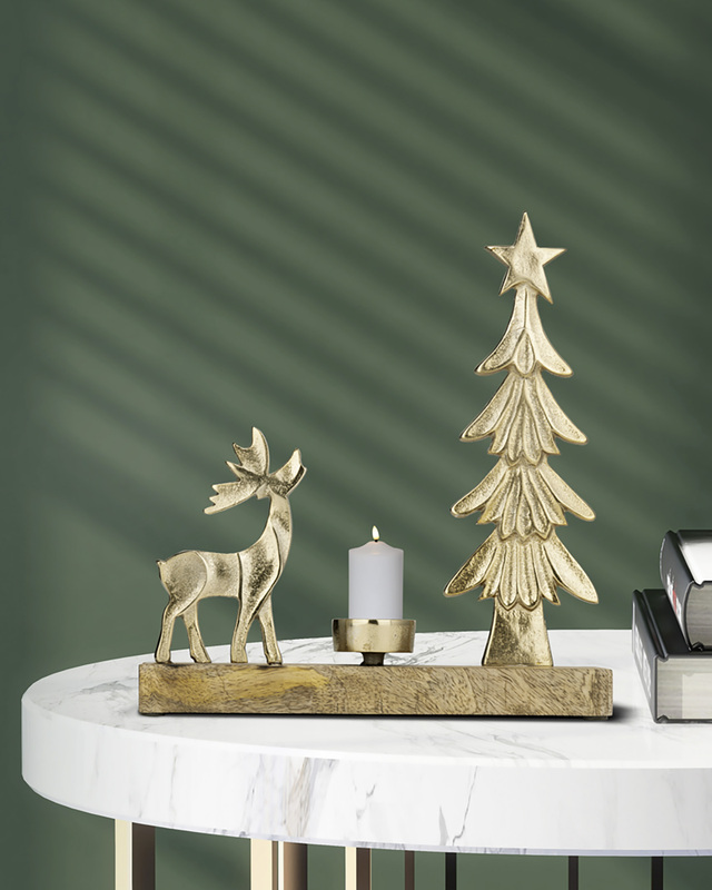 Рождественский подсвечник, 250х60х270 мм