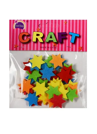 Наборы из фетра в пакете с хедером. Звездочки (11-21136-5)